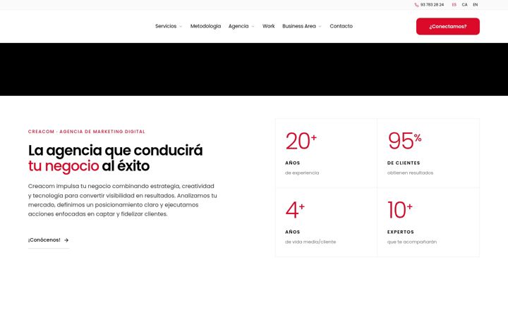 Screenshot of creacom.es