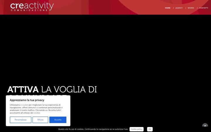 Screenshot of creactivity.it