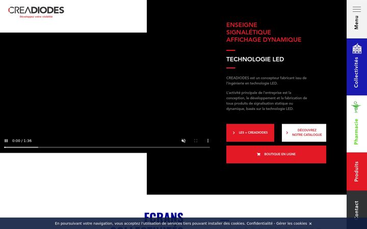 Screenshot ta' creadiodes.fr