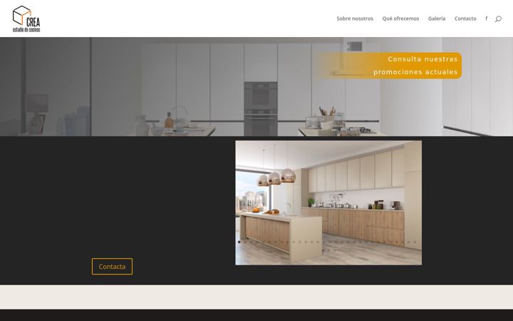Screenshot of creaestudiococinas.es