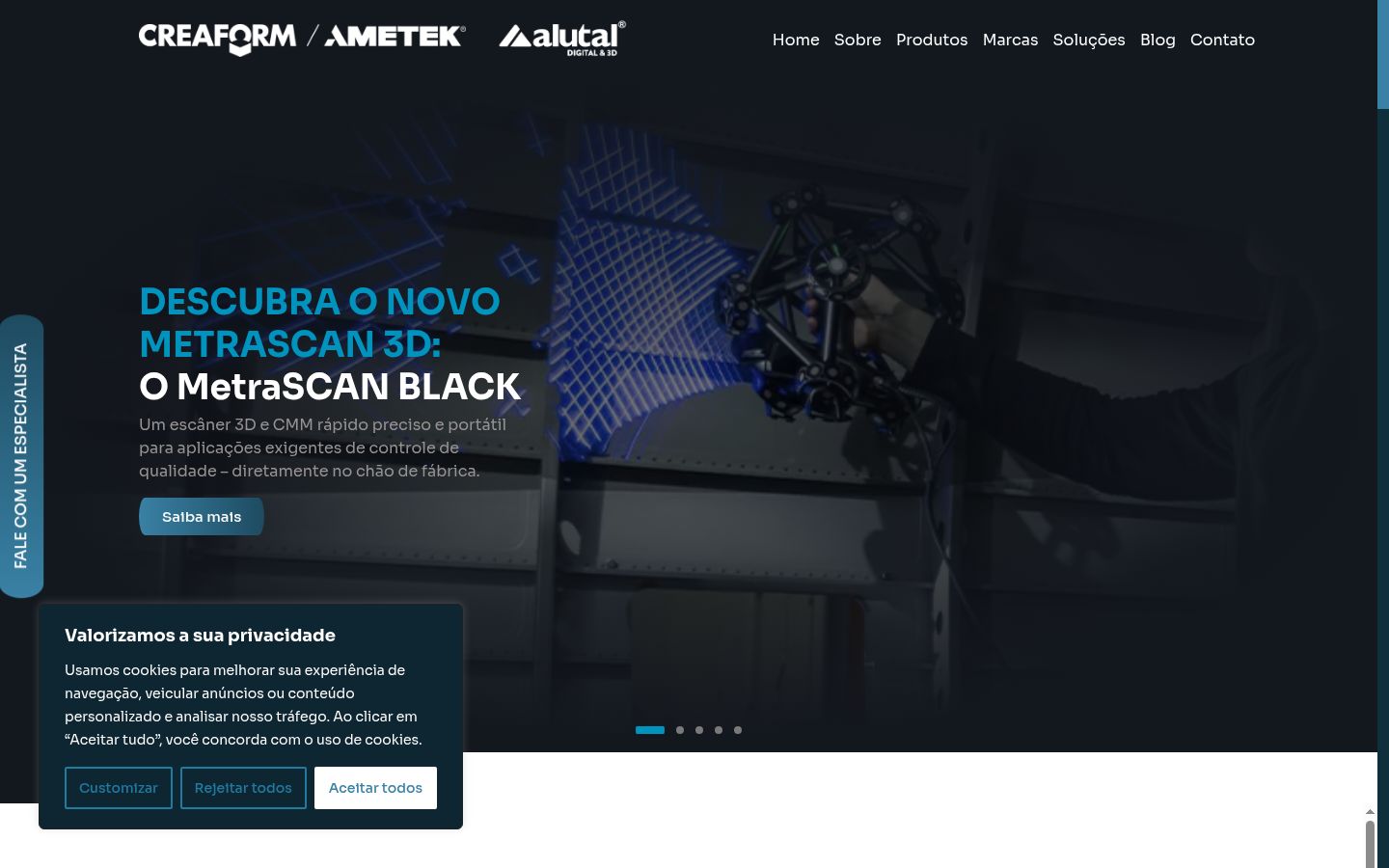 Screenshot tal-banner tal-kunsens muri qabel kwalunkwe interazzjoni