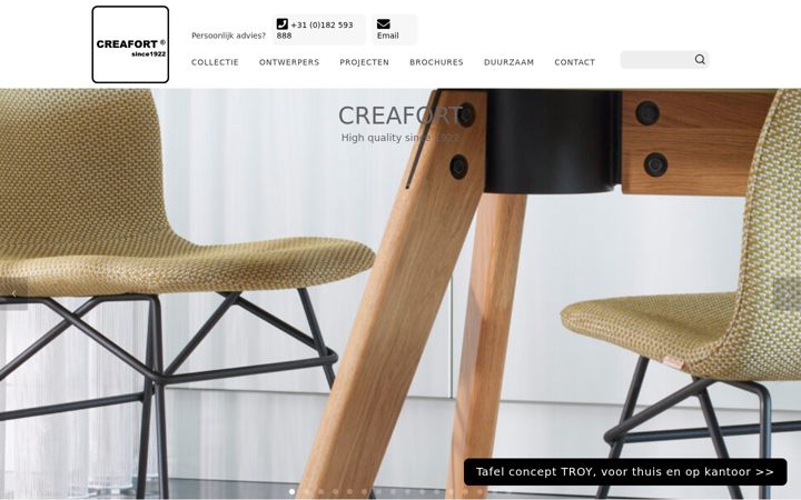 Screenshot of creafort.com