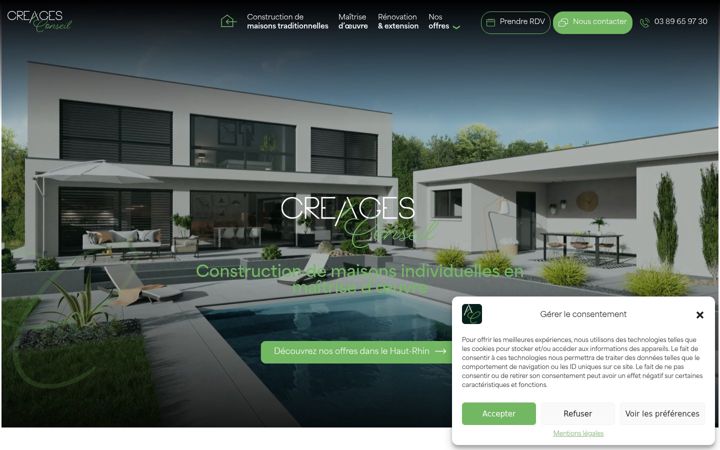 Screenshot ta' creages-conseil.fr