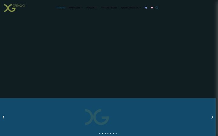 Screenshot of creago.fi