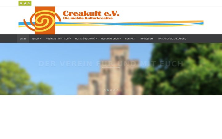 Screenshot of creakult.de