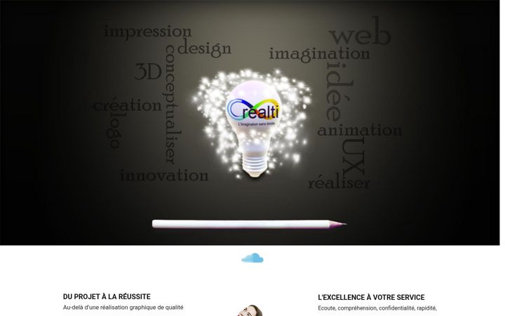 Screenshot of crealti.com