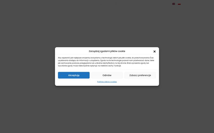 Kuvakaappaus sivustosta cream-advisors.pl
