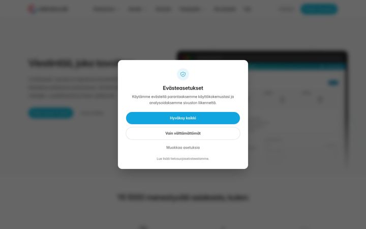 Screenshot of creamailer.fi