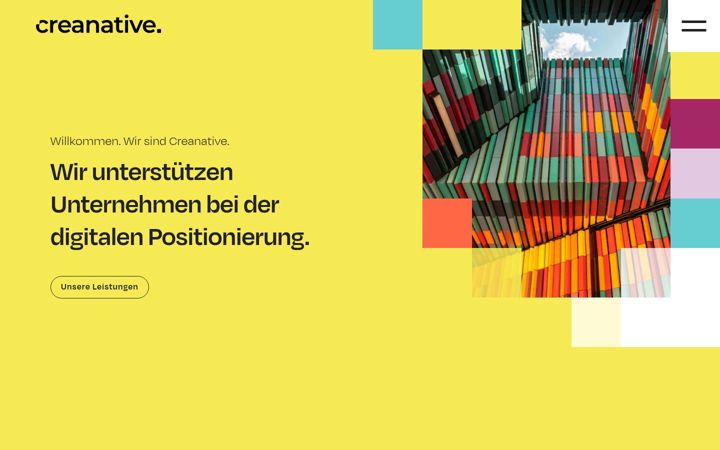 Screenshot of creanative.com