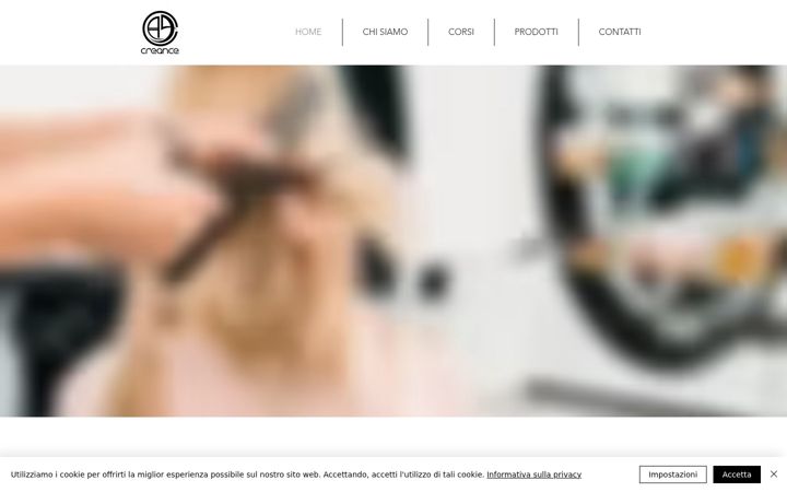 Screenshot of creance.it