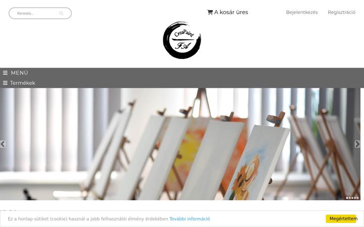 Screenshot of creapaint.hu