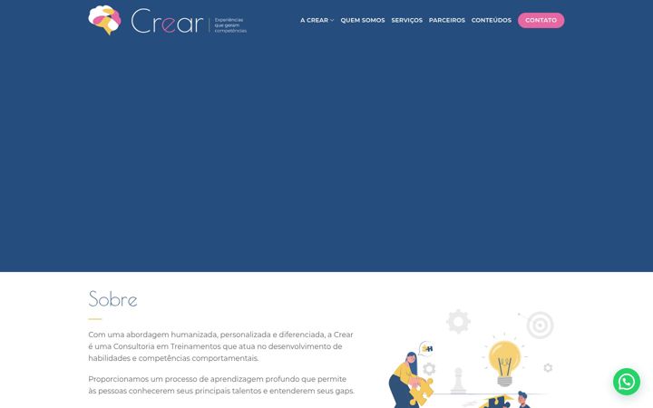 Screenshot του crearconsultoria.net.br