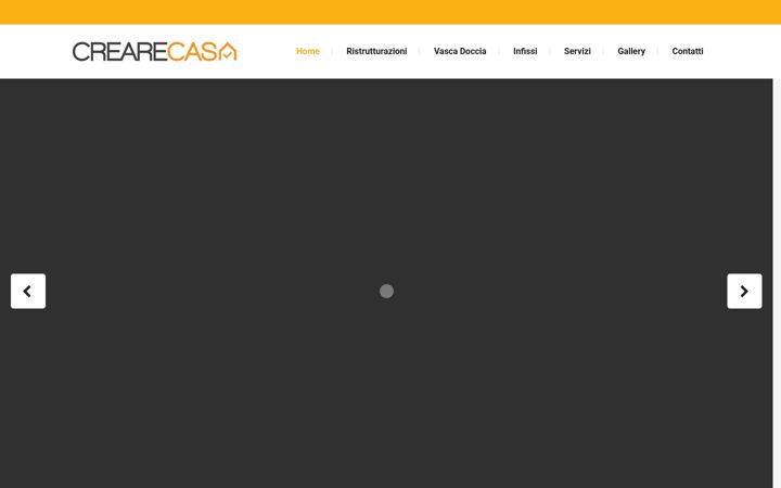 Screenshot of crearecasamilano.it