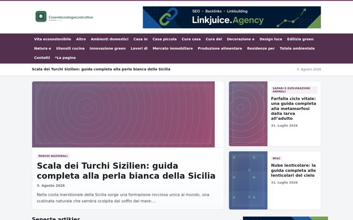 Screenshot of crearetecnologiecostruttive.it