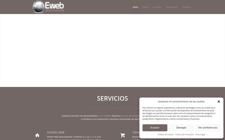 Screenshot of crearpaginaeweb.com