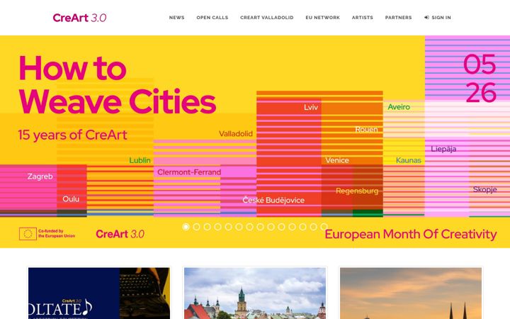 Ekrano kopija creart2-eu.org