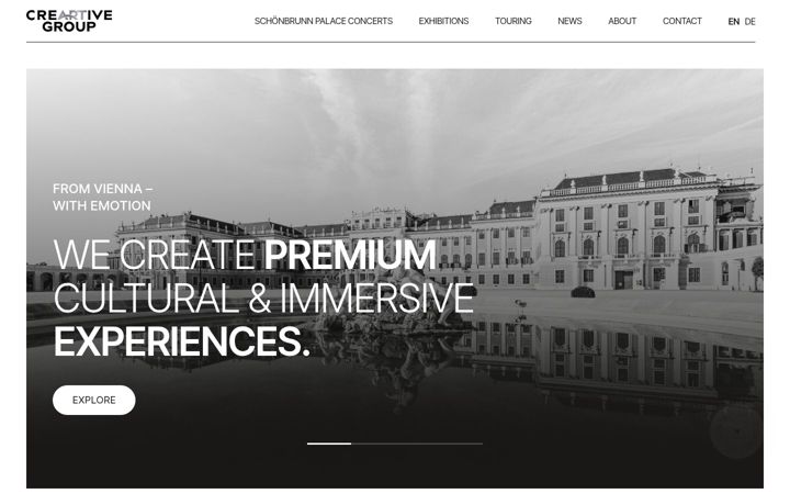 Screenshot of creartive-group.com