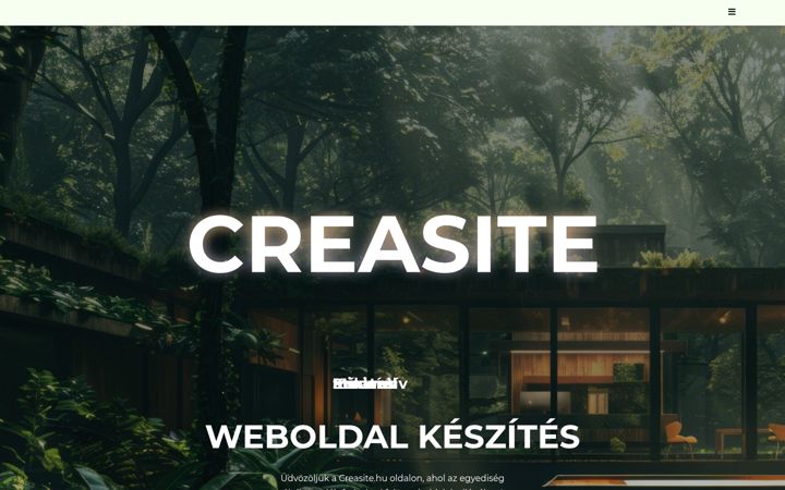 Screenshot of creasite.hu
