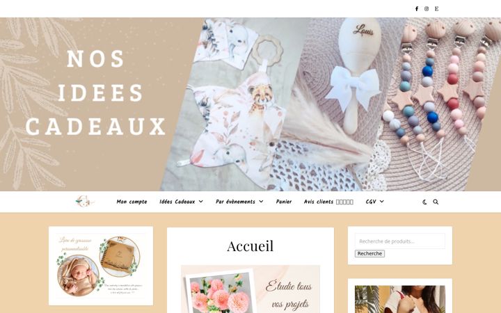 Screenshot of creatangel.fr