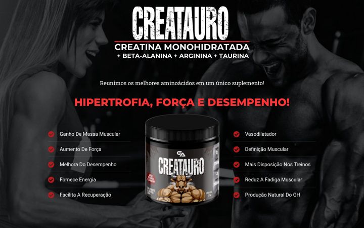 Screenshot of creatauro.com.br