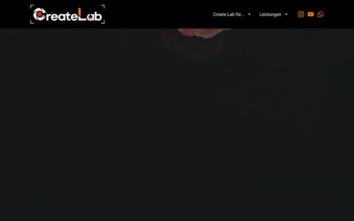 Screenshot of create-lab.de