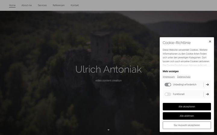 Screenshot of create-video.de