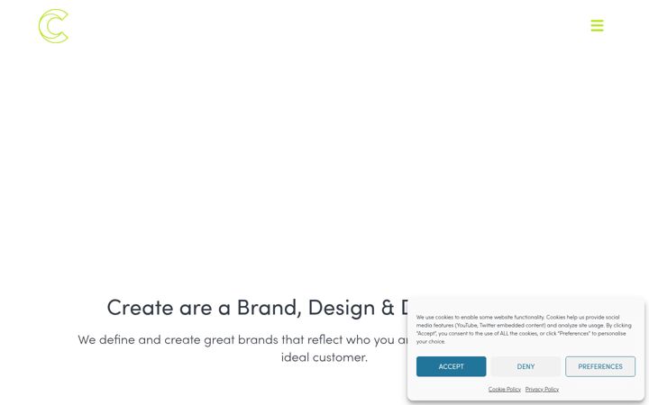 Screenshot di create.ie