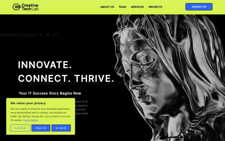 Screenshot of createch-lab.com