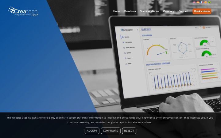 Screenshot of createch360.com