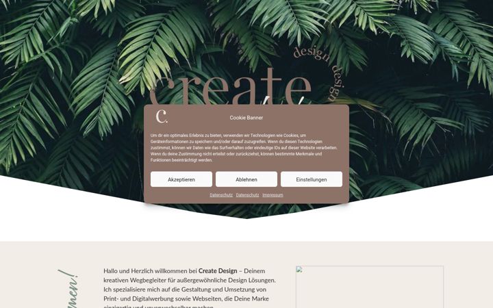 Screenshot of createdesign-studio.de