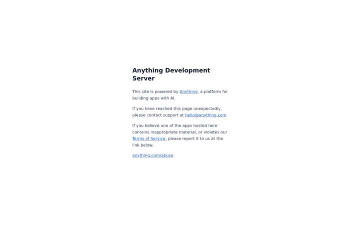 Screenshot of createdevserver.com