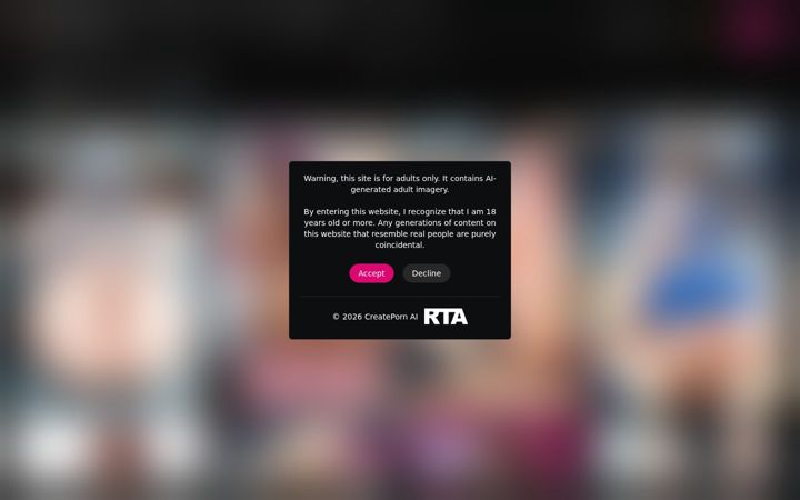 Screenshot of createhentai.com
