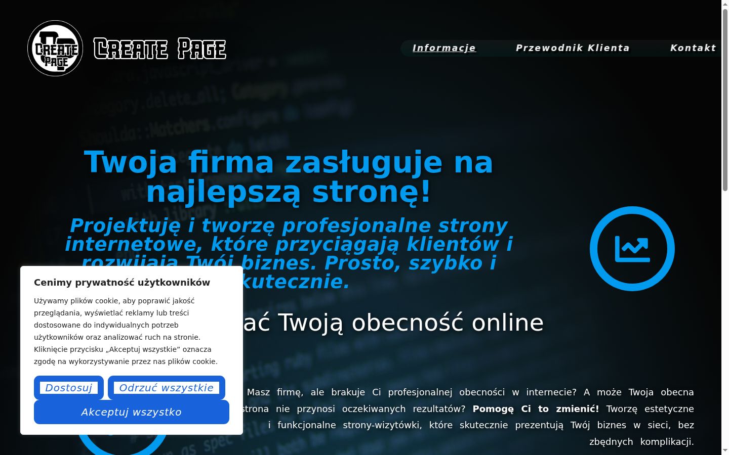 Screenshot tal-banner tal-kunsens muri qabel kwalunkwe interazzjoni