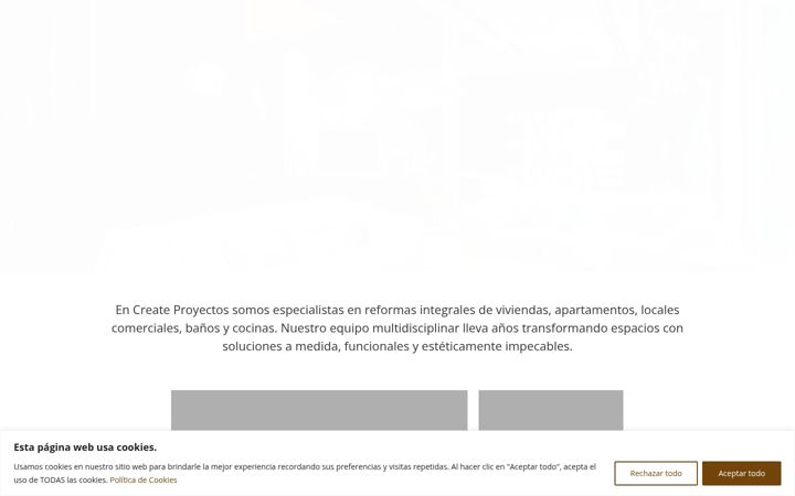 Screenshot of createproyectos.es