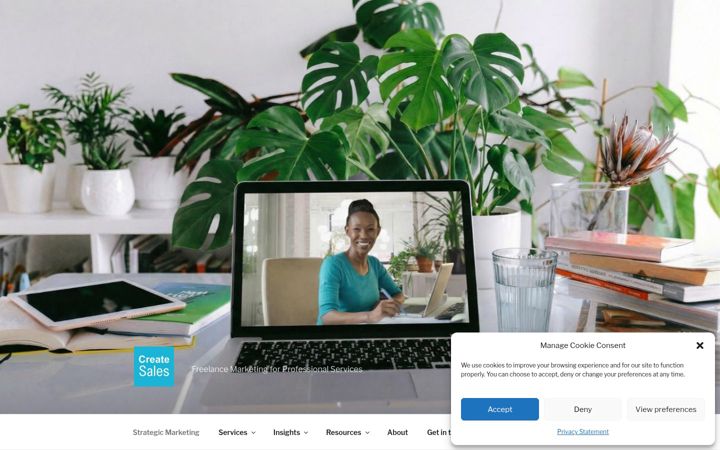 Screenshot of createsales.co.uk