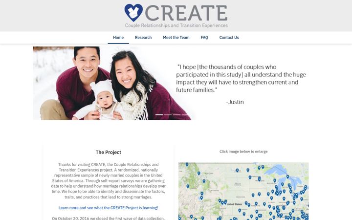 Screenshot of createstudy.byu.edu