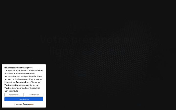 Screenshot of createur2web.fr