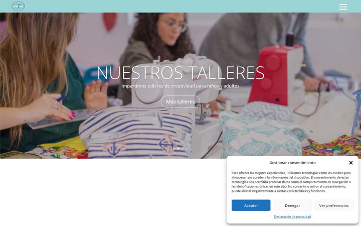 Screenshot of createva.es
