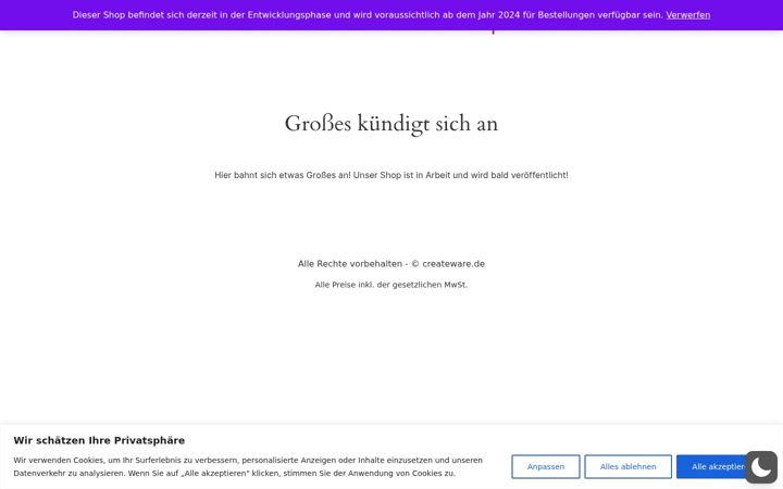 Screenshot of createware.de