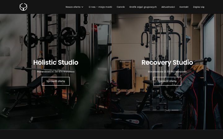 Screenshot of createyourself-holisticstudio.pl