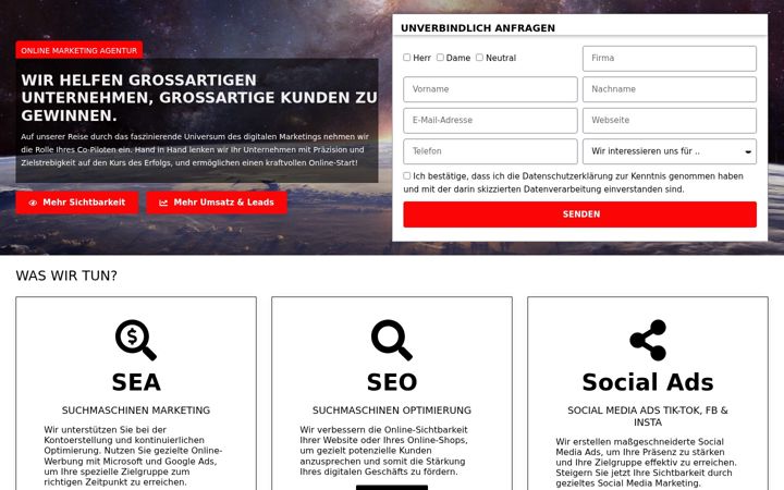 Screenshot of creaticom.de