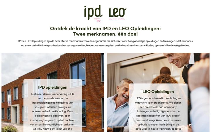 Screenshot of creatiefnivo.nl