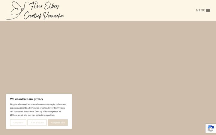 Screenshot of creatiefverwerken.nl
