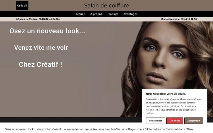 Screenshot of creatif-bls.fr