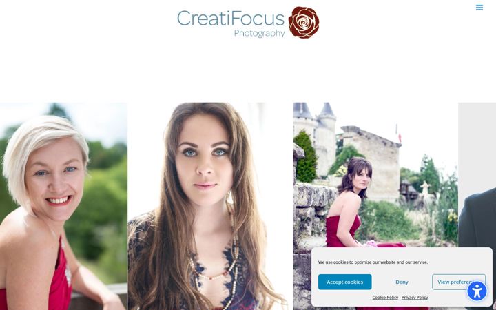 Screenshot of creatifocus.com
