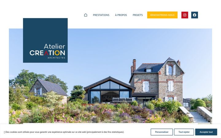 Screenshot of creation-architecture.com
