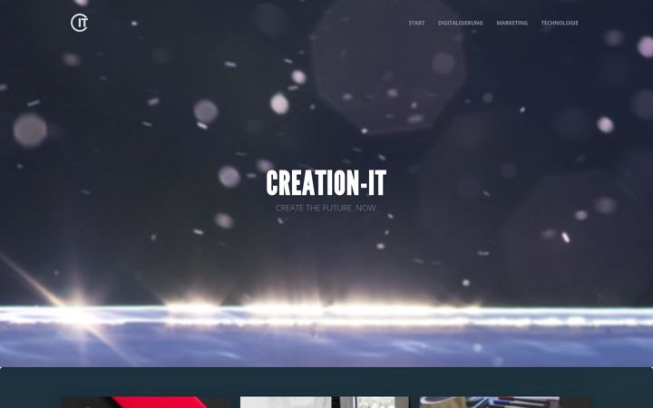 Screenshot of creation-it.de