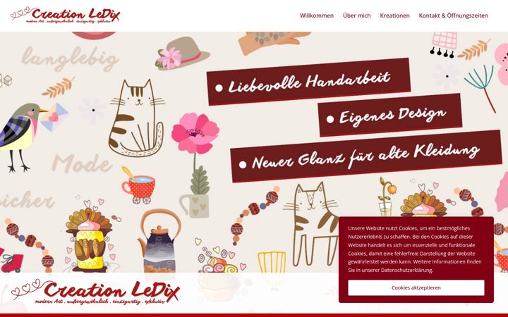 Screenshot van creation-ledix.info