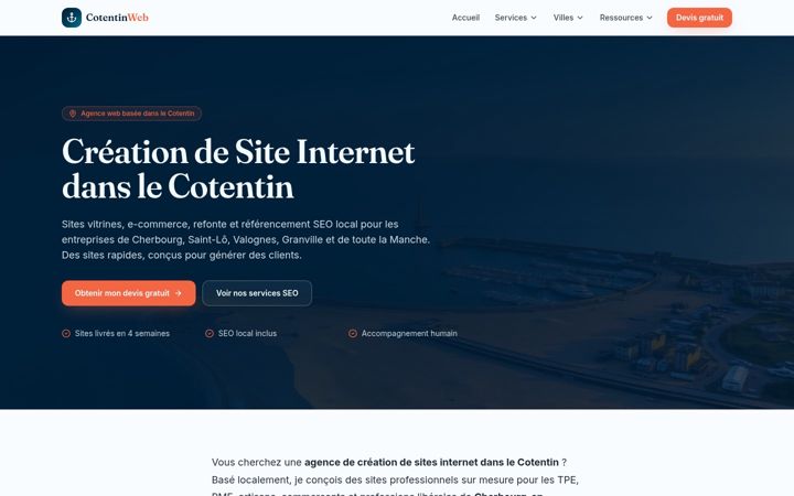 Screenshot of creation-siteinternet.com