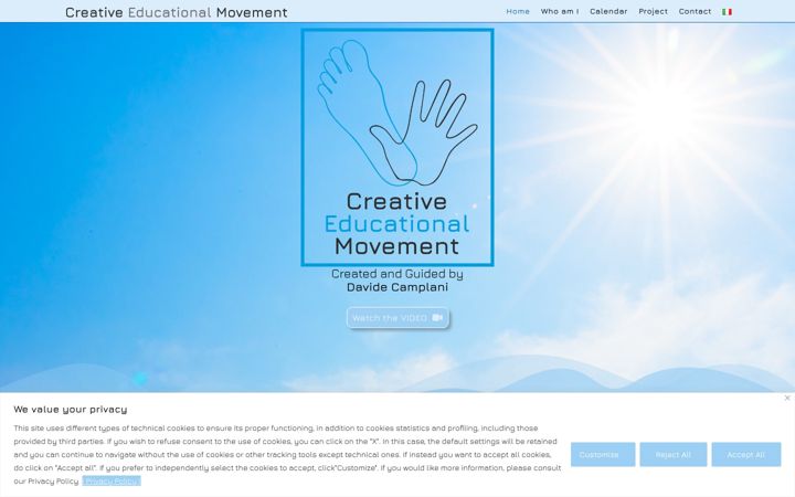 Screenshot of creationalmove.com